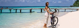 exploring isla mujeres by bicycle