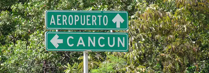 Cancun Airport Signs
