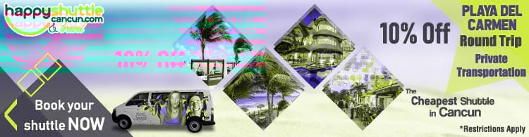 Cancun Shuttle to Playa del Carmen