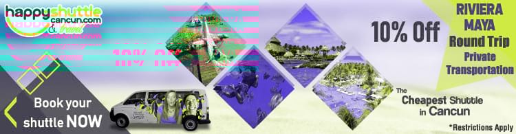 Cancun Shuttle to Riviera Maya