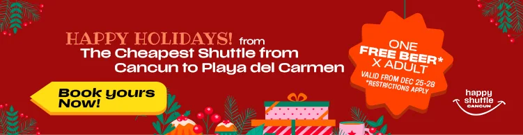 The Cheapest Shuttle In Cancun To Playa del Carmen