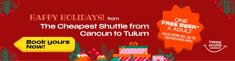 The Cheapest Shuttle from Cancun to Tulum