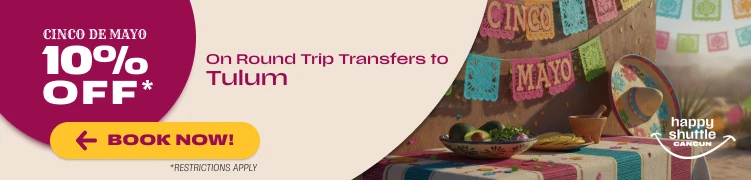 The Cheapest Shuttle from Cancun to Tulum