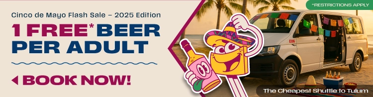 Cancun Shuttle to Tulum