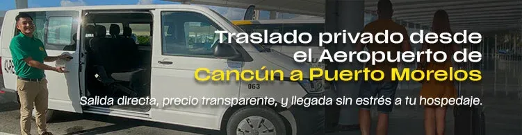 Como llegar a Puerto Morelos desde Cancun